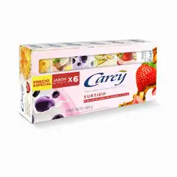 Carey Jabón en Barra Surtido