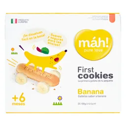 Mah! galletas infantiles banana +6 meses