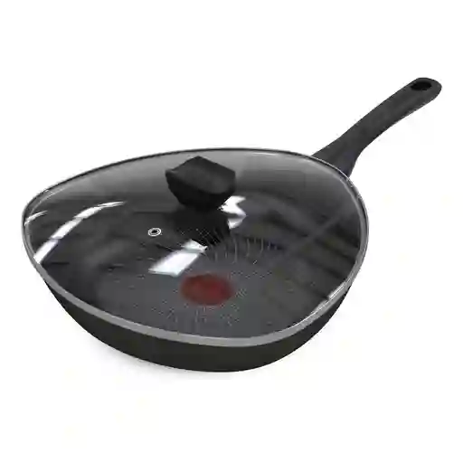 Wok Imusa Aluminio Antiadh Hard Titanium 2 Negro