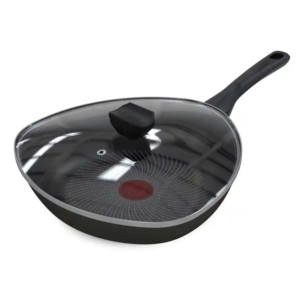 Wok Imusa Aluminio Antiadh Hard Titanium 2 Negro
