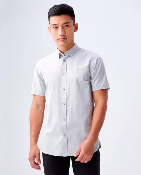  Camisa Hombre Gris Talla Xxl 810D002 AMERICANINO 