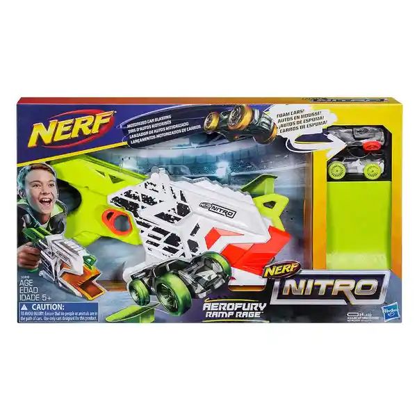 Nerf Lanzador Nitro Air Fury Ramp Rage