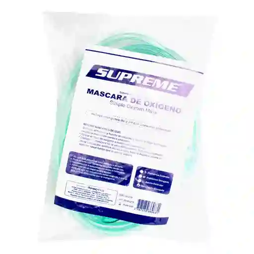 Supreme Máscara de Oxígeno Talla Xl