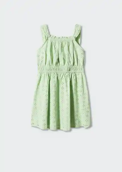 Vestido Olbia Verde Pastel Talla 12 Niñas Mango