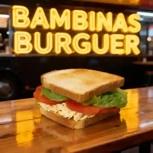Sándwich pollo