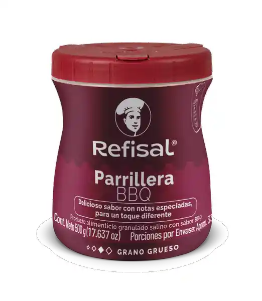 Refisal Sal Parrillera Bbq Barril