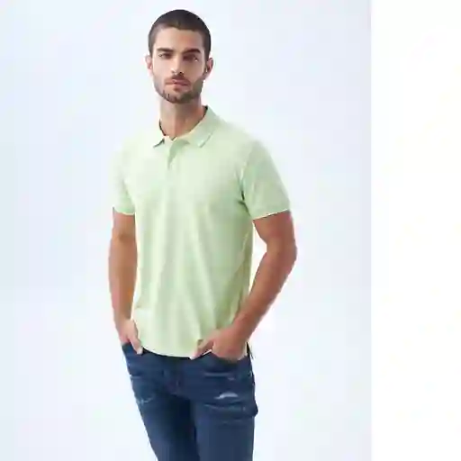 Camiseta Hombre Verde Talla L 802F007 Americanino