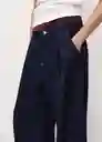 Jean Ona Tejano Oscuro Talla 38 Mujer Mango