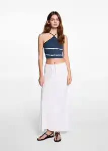 Camiseta Tinat Navy Talla 22 Niñas Mango