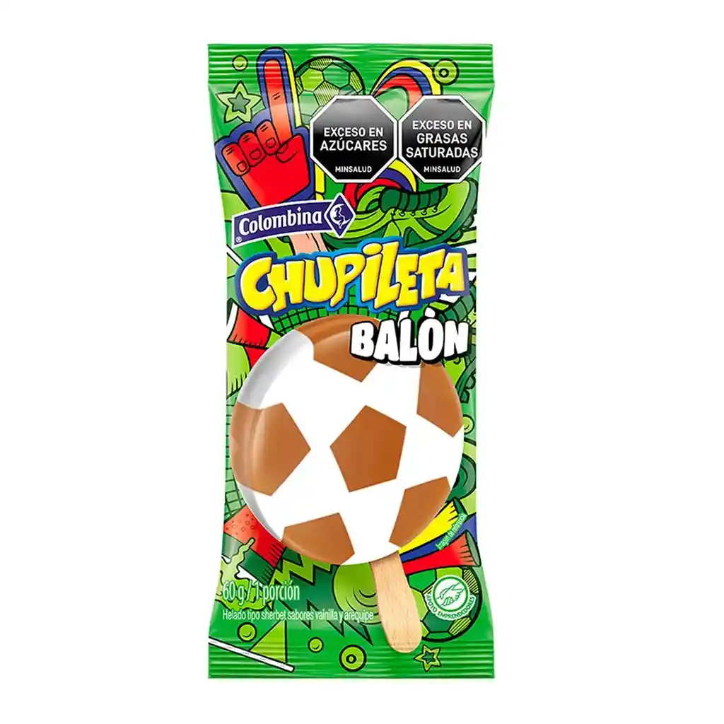 Helado Chupileta Balon