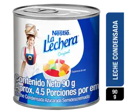 Leche condensada LA LECHERA lata x 90g