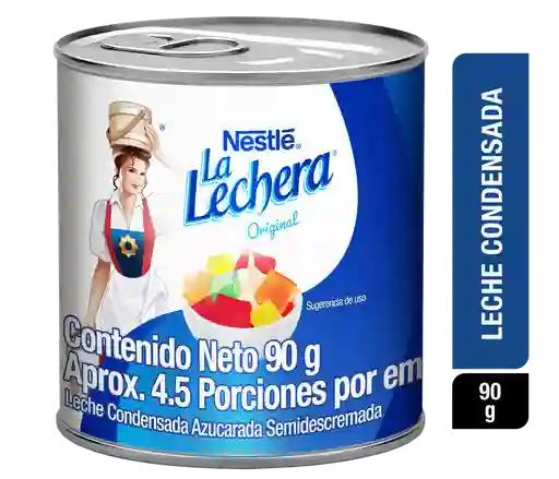 Leche condensada LA LECHERA lata x 90g
