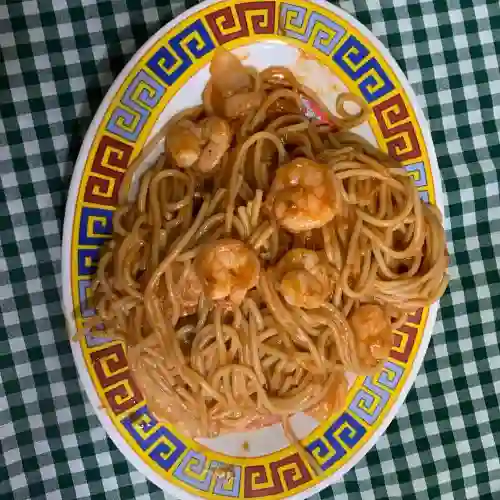 Espaguetti Solo Camarón Grande