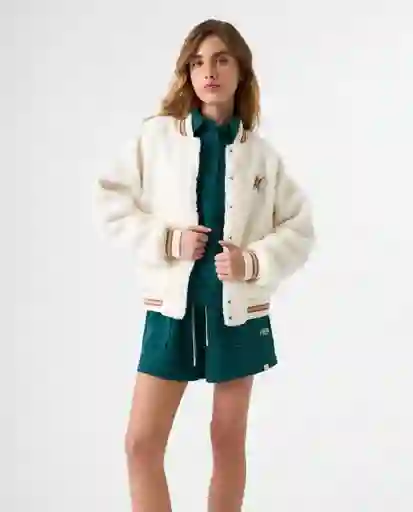 Chaqueta Mujer Crudo Talla M 622G000_CRU110105 Americanino