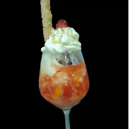 Salpicon con helado