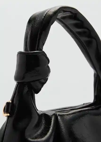 Bolso P Agata Negro Talla 99 Mujer Mango