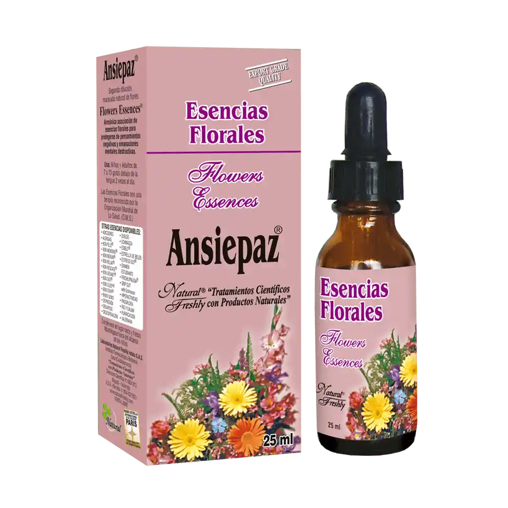 Esencias Florales Gotas Relajantes Ansiepaz