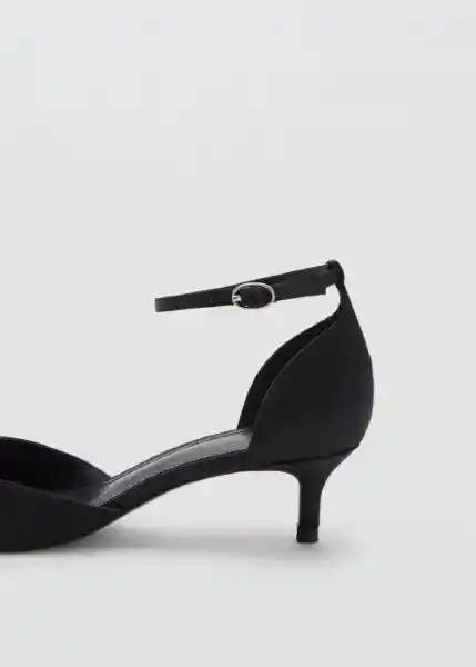 Zapatos Derek Negro Talla 38 Mujer Mango