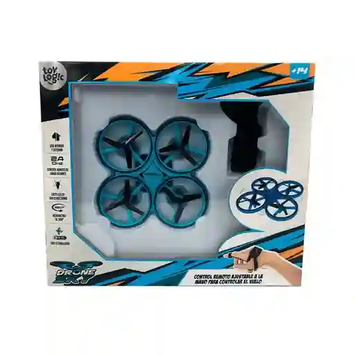 Toy Logic Drone Luces Motion Control Bat Recarga