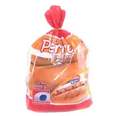Pan Olimpica Perro Tradicional X6 Unds
