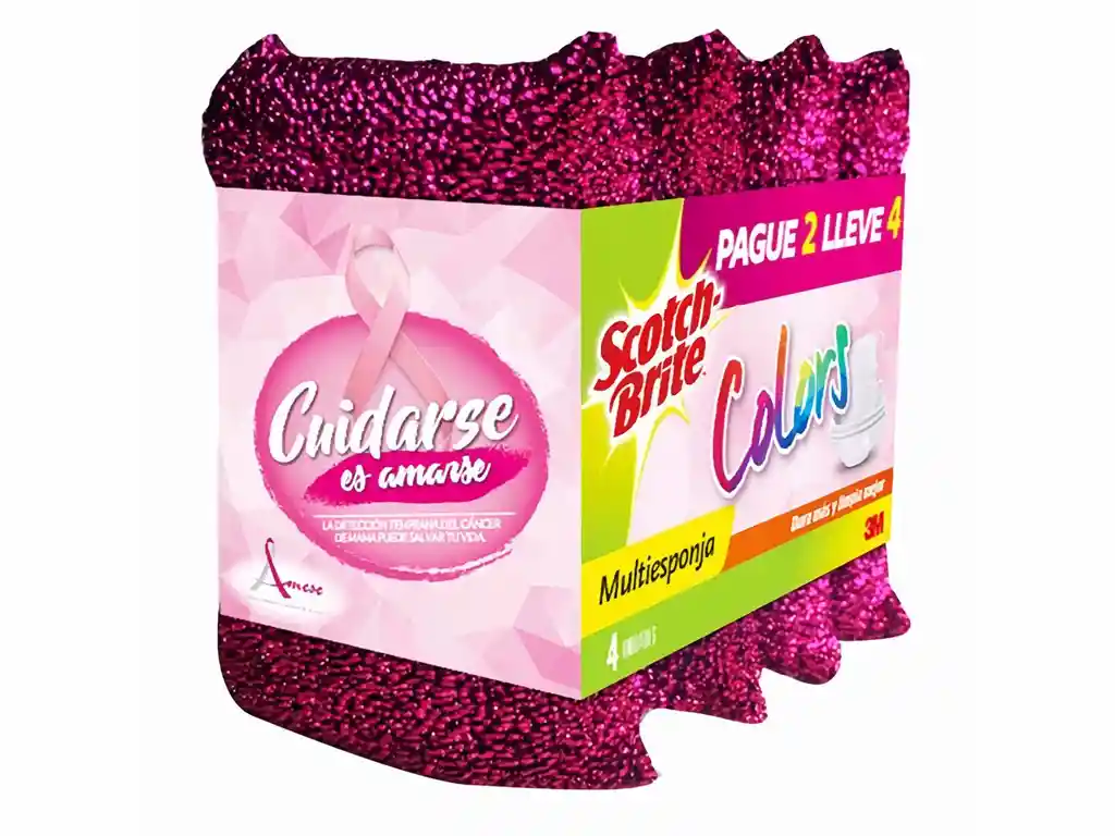 Scotch-Brite Esponja Rayas