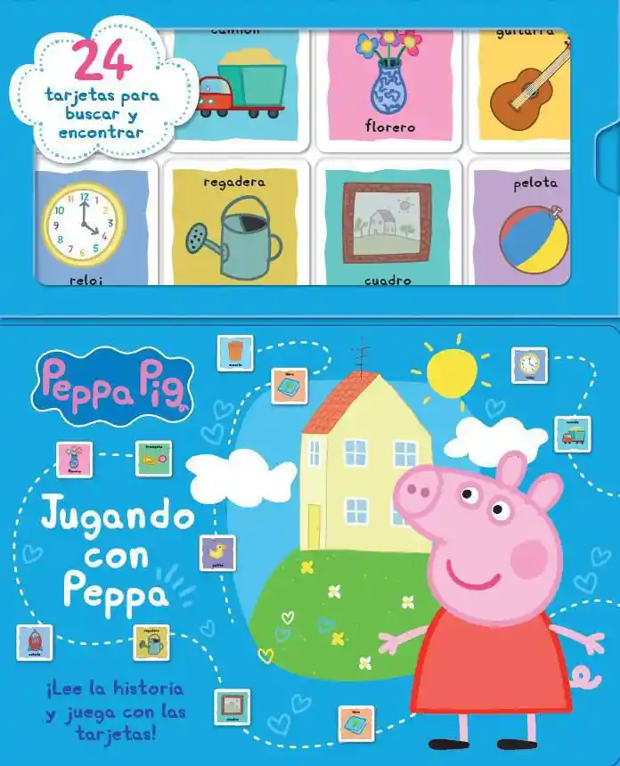 Jugando Con Peppa 24 Tarjetas , Grupo Sin Fronteras