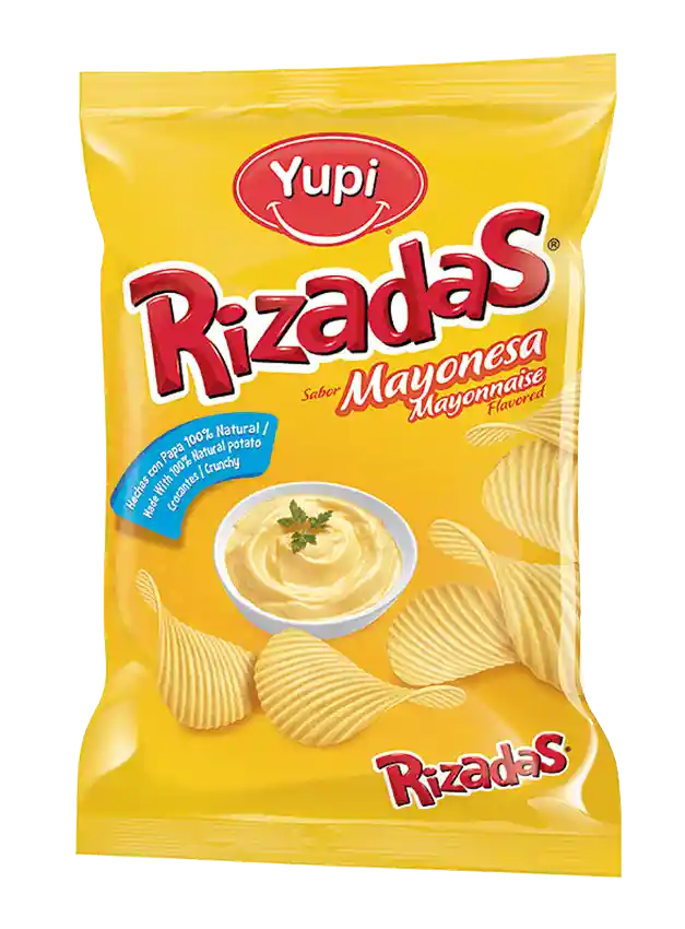Rizadas Papas Fritas Sabor a Mayonesa