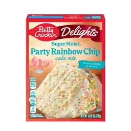 Betty Crocker Mezcla Torta Rainbow Chip Torta Chip