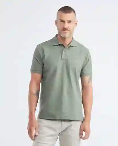 Camiseta Polo Verde Trébol Oscuro T. M 1111132027434 Chevignon