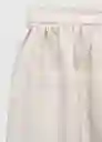 Falda Aitana Piedra Talla 10 Niñas Mango