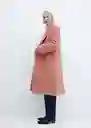 Abrigo Beauty Rosa Talla S Mujer Mango