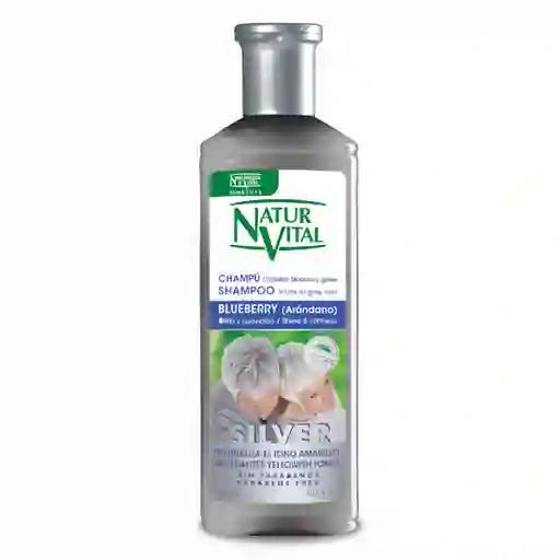 Natur Vital Shampoo Silver Arándano