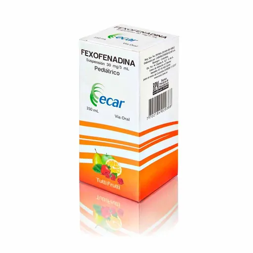 Ecar Fexofenadina Jarabe (30 mg)