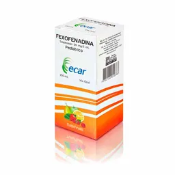 Ecar Fexofenadina Jarabe (30 mg/ 5mL)
