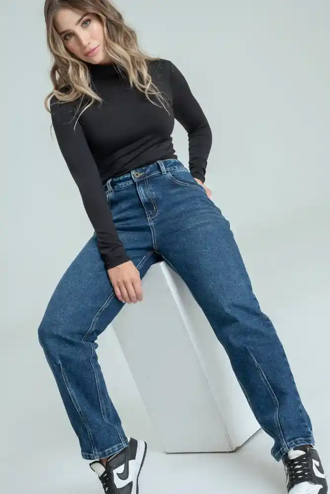 Jeans Mom Pinzas