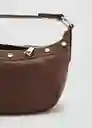 Bolso P Dru Chocolate Talla 99 Mujer Mango