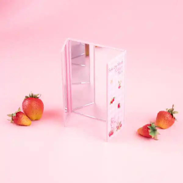 Espejo Triple Plegable Serie Rosita Fresita Miniso