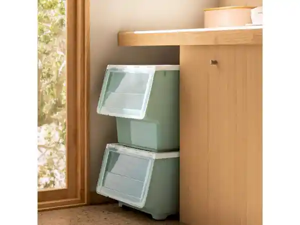 Caja de Apilar Plástica Casaideas