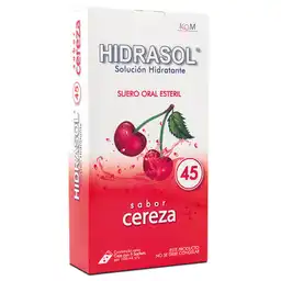 Hidrasol Suero Oral Estéril Sabor Cereza