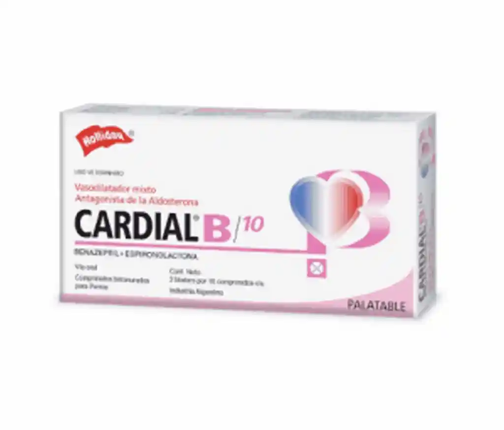 Cardial- B X 10 Mg Caj X 20 Tab
