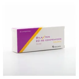 Bilaxten (20 mg) 20 Comprimidos
