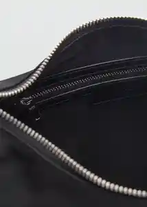 Bolso G Poma Negro Talla 99 Mujer Mango