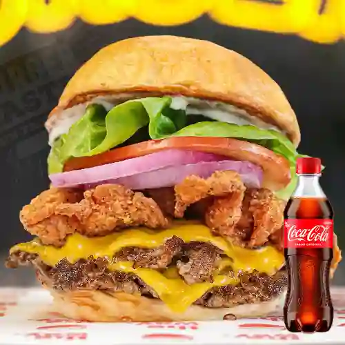 Combo american bacon+cocacola orig 400ml