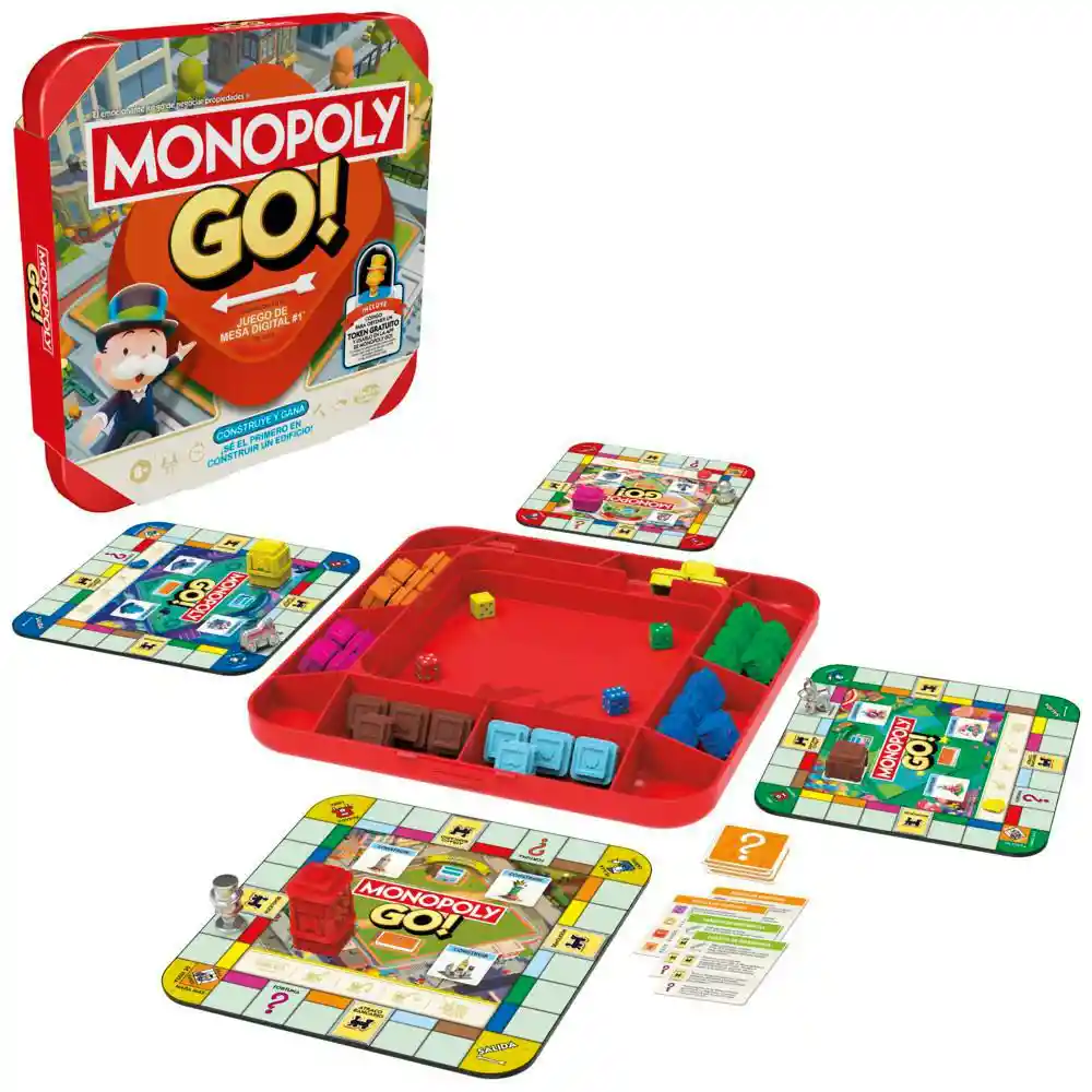 Hasbro Gaming Juego de Mesa Monopoly go