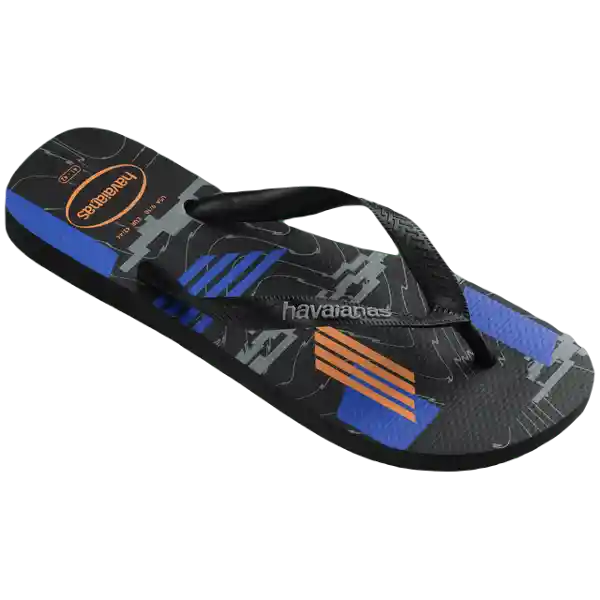 Sandalias Trend Negro/Negro/Acero Gris T. 44 4103358 Havaianas