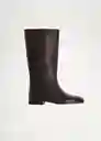 Botas Amor Chocolate Talla 39 Mujer Mango