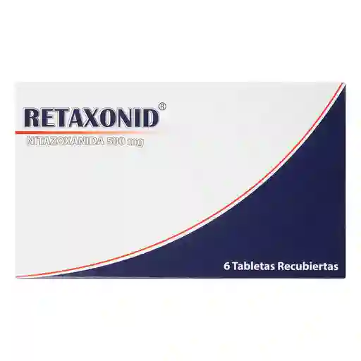 Nitazoxanida Retaxonid Antiparasitario(500 Mg)