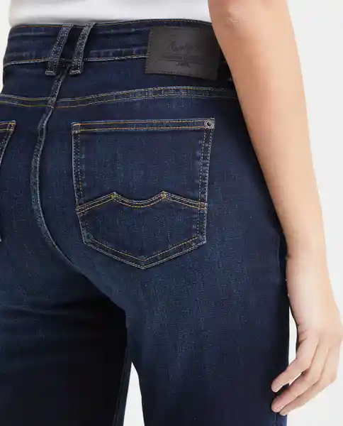 Jean High Rise Cosmo Ultra Azul Dark Ultra Oscuro 10 Chevignon