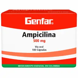 Genfar Ampicilina (500 mg)