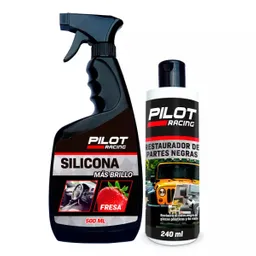 Pilot Racing Restaurador Partes Negras Plástico 2 873649